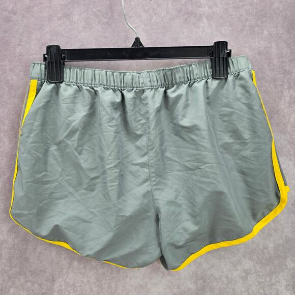Adidas Gray Yellow Running Athletic Active Climalite Pants Shorts Small - Picture 2 of 5